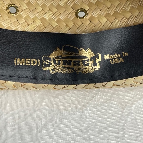 NEW Sunset Straw Hats Woven Sun / Beach Hat - Picture 11 of 12